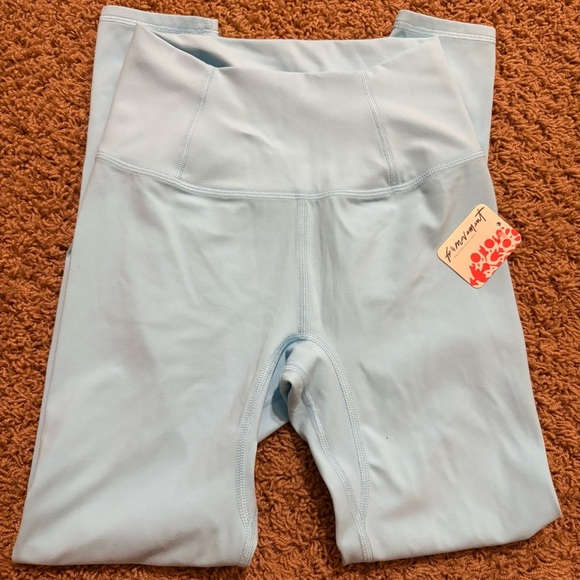 NWT free people movement never better 7/8 leggings x-small in santorini - Picture 3 of 5